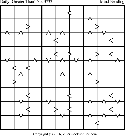 Killer Sudoku for 7/3/2016