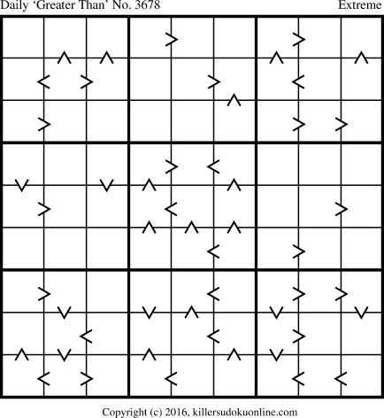 Killer Sudoku for 5/9/2016