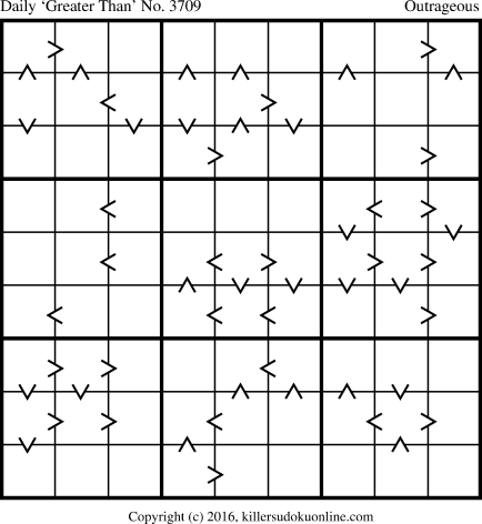 Killer Sudoku for 6/9/2016