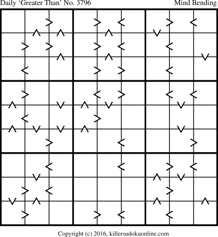 Killer Sudoku for 9/4/2016