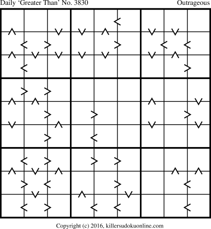 Killer Sudoku for 10/8/2016