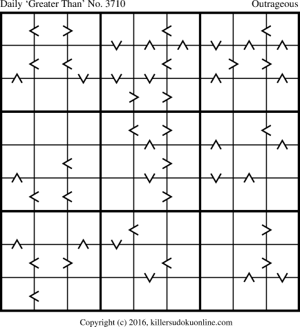 Killer Sudoku for 6/10/2016