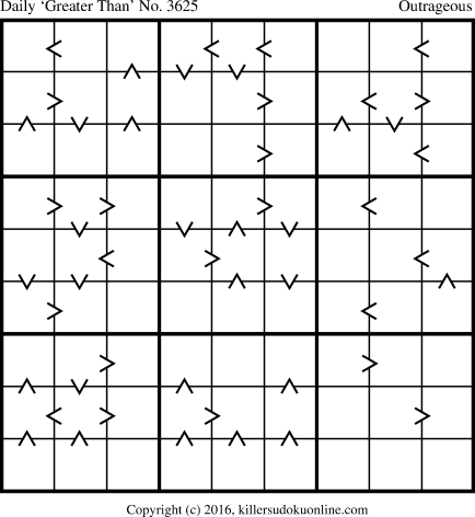 Killer Sudoku for 3/17/2016