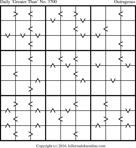 Killer Sudoku for 5/31/2016