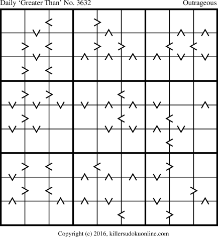 Killer Sudoku for 3/24/2016