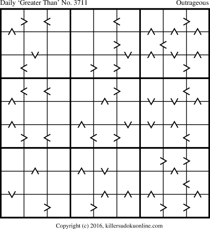 Killer Sudoku for 6/11/2016