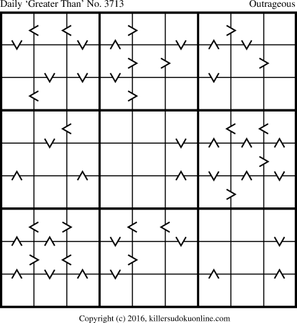Killer Sudoku for 6/13/2016