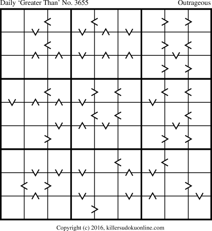 Killer Sudoku for 4/16/2016