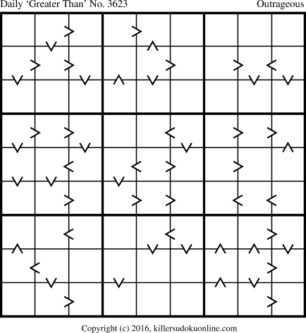 Killer Sudoku for 3/15/2016