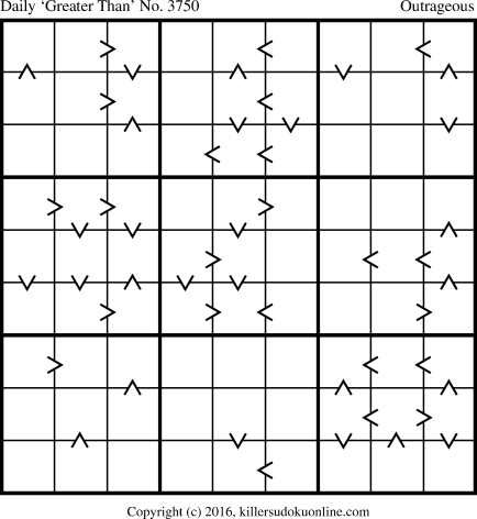 Killer Sudoku for 7/20/2016