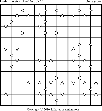 Killer Sudoku for 8/11/2016