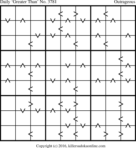 Killer Sudoku for 8/20/2016