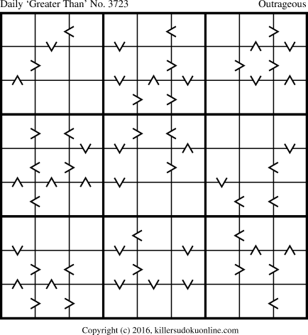 Killer Sudoku for 6/23/2016