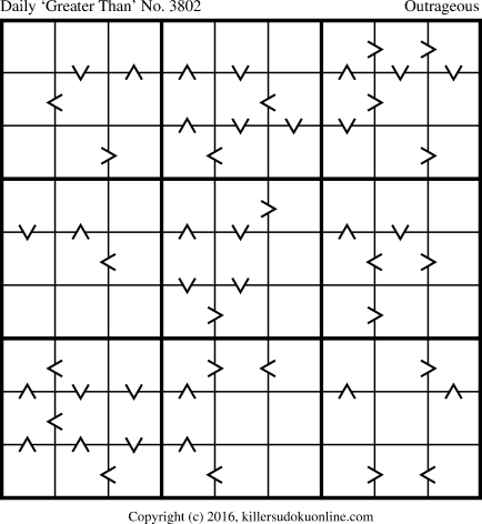 Killer Sudoku for 9/10/2016