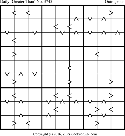 Killer Sudoku for 7/15/2016