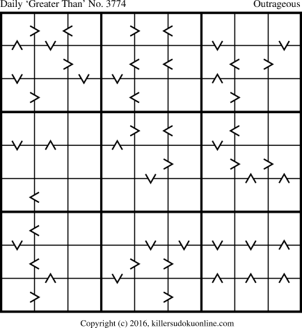 Killer Sudoku for 8/13/2016