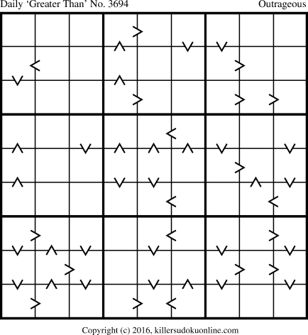 Killer Sudoku for 5/25/2016