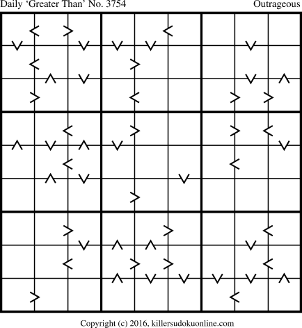 Killer Sudoku for 7/24/2016