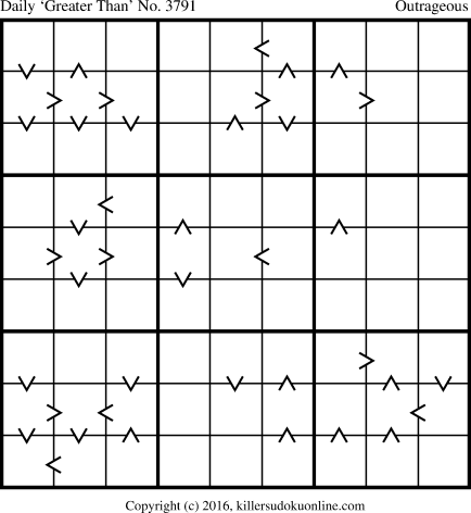 Killer Sudoku for 8/30/2016