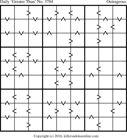 Killer Sudoku for 8/23/2016