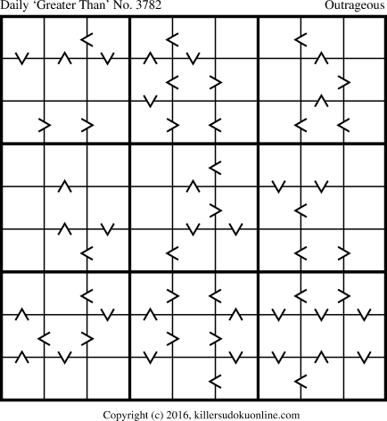 Killer Sudoku for 8/21/2016