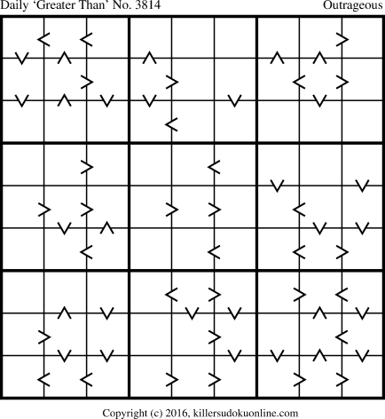 Killer Sudoku for 9/22/2016