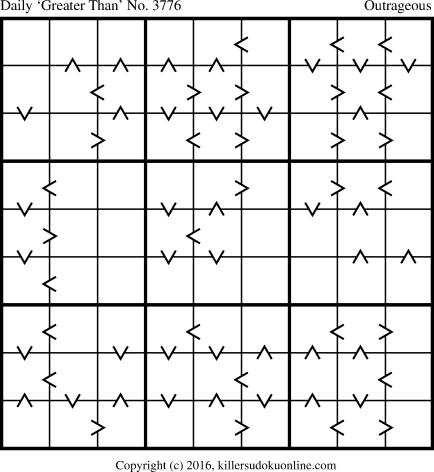 Killer Sudoku for 8/15/2016