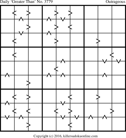 Killer Sudoku for 8/18/2016