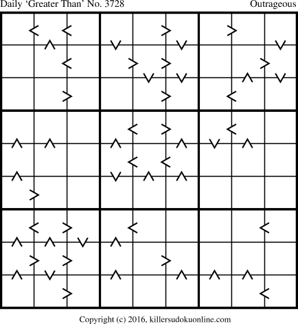 Killer Sudoku for 6/28/2016