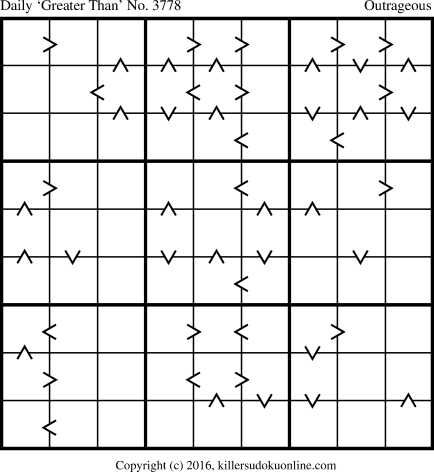 Killer Sudoku for 8/17/2016