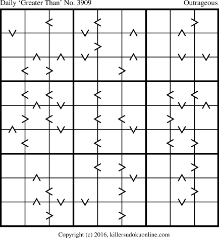 Killer Sudoku for 12/26/2016