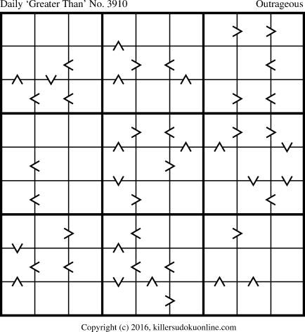 Killer Sudoku for 12/27/2016