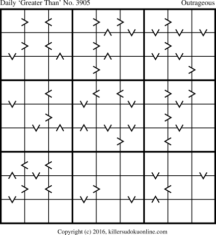 Killer Sudoku for 12/22/2016