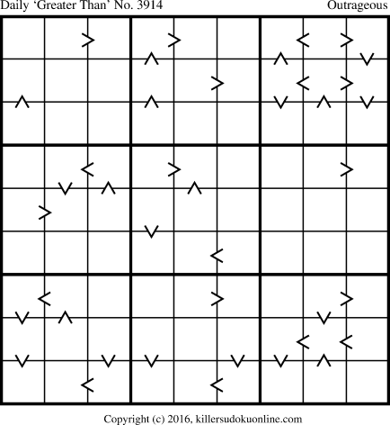 Killer Sudoku for 12/31/2016