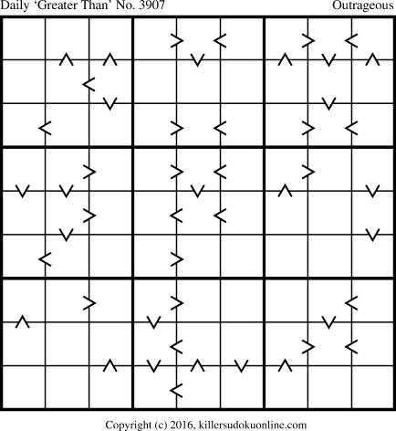 Killer Sudoku for 12/24/2016