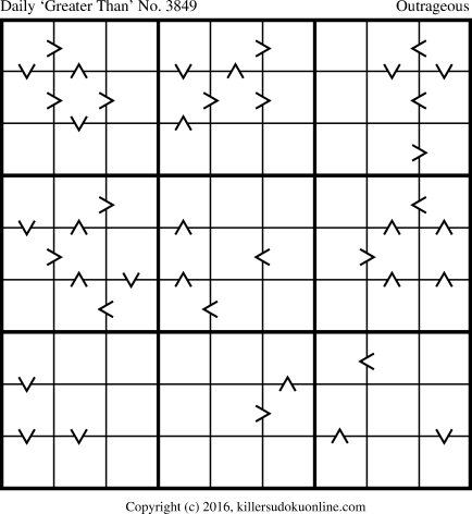 Killer Sudoku for 10/27/2016