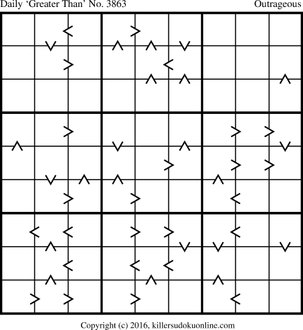 Killer Sudoku for 11/10/2016