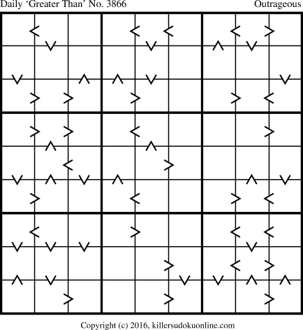 Killer Sudoku for 11/13/2016