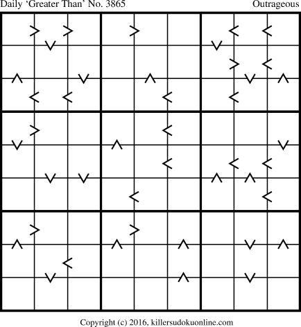 Killer Sudoku for 11/12/2016