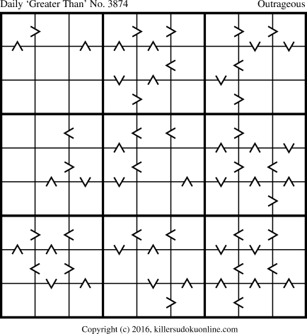 Killer Sudoku for 11/21/2016