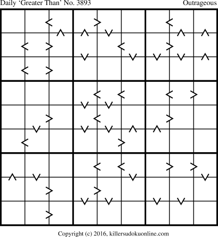 Killer Sudoku for 12/10/2016