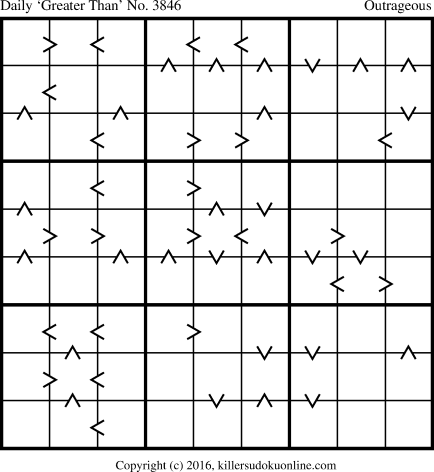 Killer Sudoku for 10/24/2016
