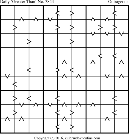 Killer Sudoku for 10/22/2016