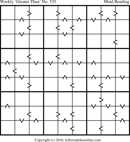 Killer Sudoku for 4/18/2016