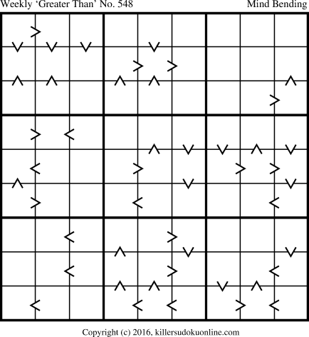 Killer Sudoku for 7/18/2016