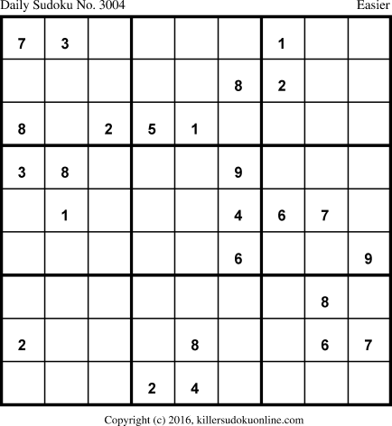 Killer Sudoku for 5/24/2016