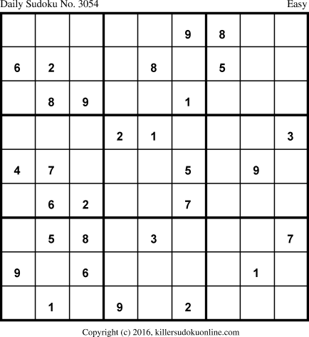 Killer Sudoku for 7/13/2016