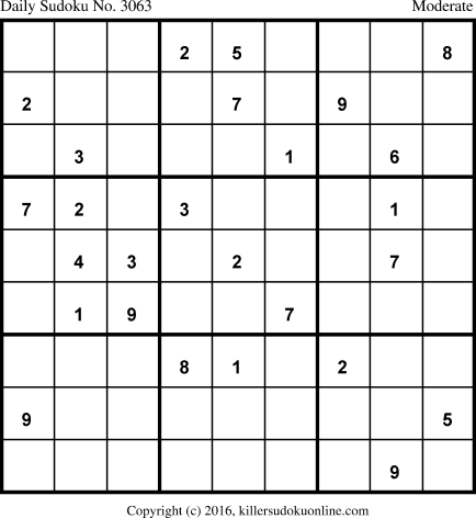 Killer Sudoku for 7/22/2016