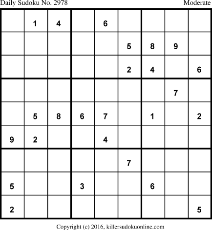 Killer Sudoku for 4/28/2016
