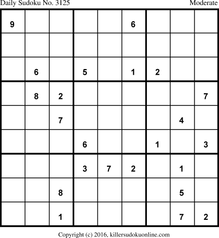 Killer Sudoku for 9/22/2016